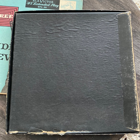 Vtg 45 rpm records ANDRE PREVIN by request three little words decor or vinyl art - Picture 8 of 9